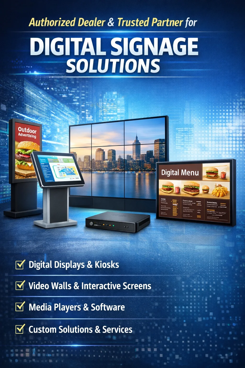 Professional Digital Signage Solutions