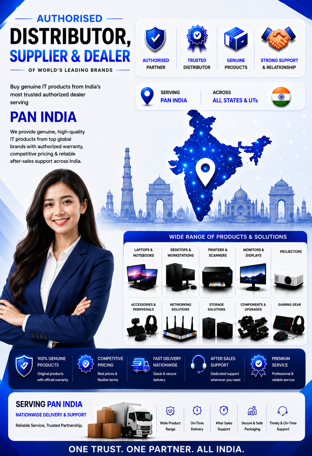 Authorized Apple, HP, Dell, Lenovo Distributor Bareilly NCR