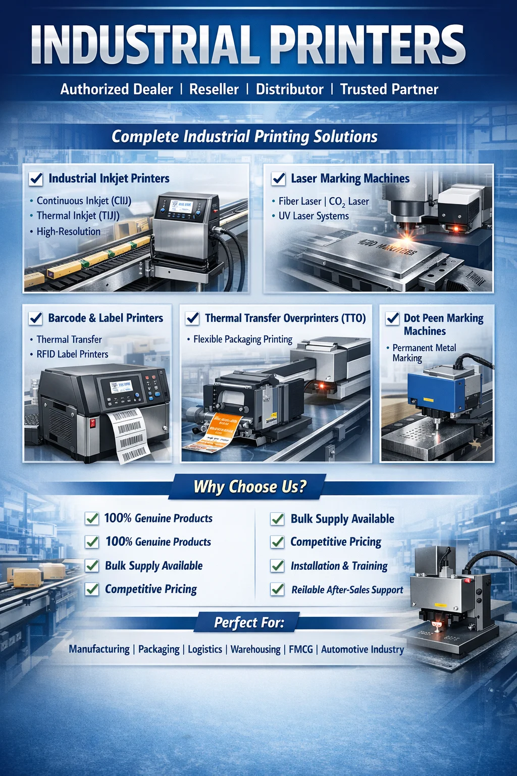 Industrial Printer Portfolio