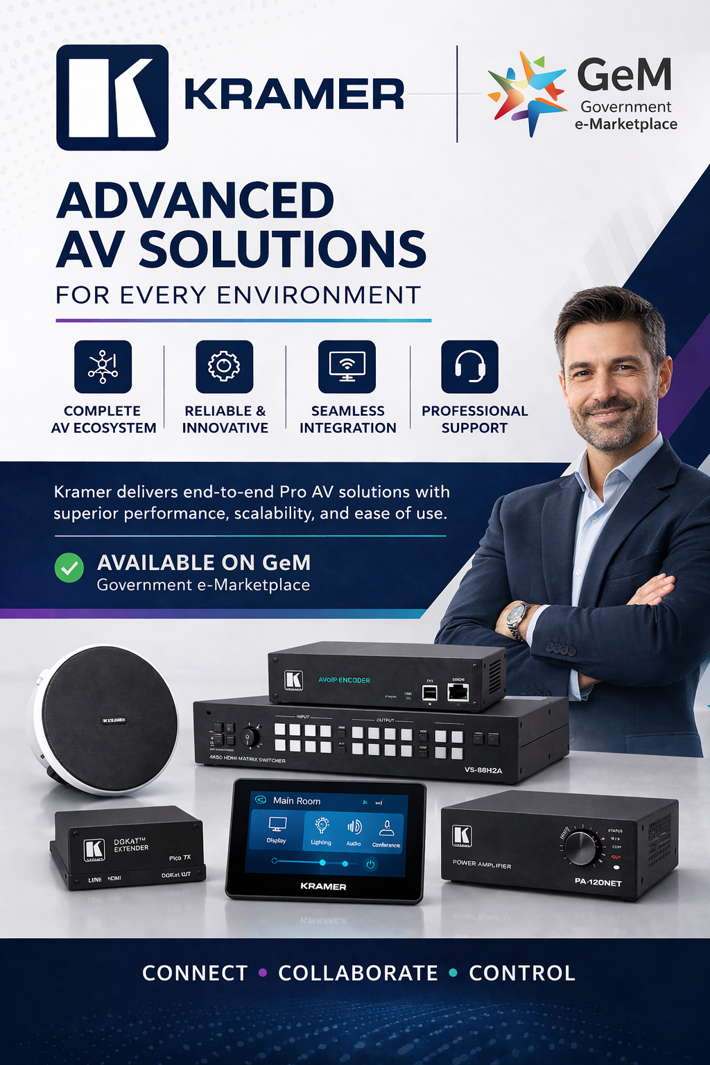kramer Technology Solutions Authorized Dealer Delhi - Vande Bharat Pvt Ltd kramer OLED evo TVs QNED TVs Commercial Displays Digital Signage Dealer Near Me, kramer Authorised Distributor Delhi NCR, kramer LED Video Wall Panels Dealer Noida Gurgaon Faridabad Ghaziabad Greater Noida Nehru Place Delhi