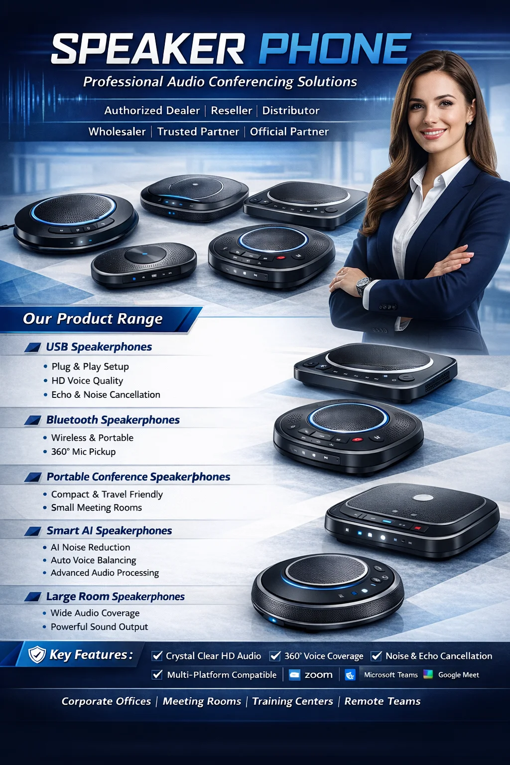 Best Jabra Audio Speaker Supplier in India - Vande Bharat
